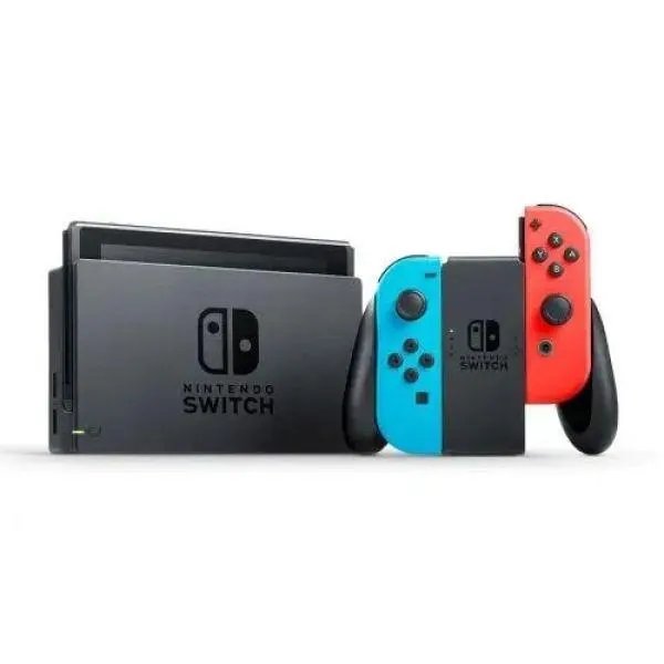 Nintendo Switch Neon Blue-Red (Upgraded version) + The Legend of Zelda: Tears of the Kingdom (русская версия)