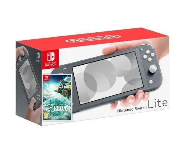 Nintendo Switch Lite Gray + The Legend of Zelda: Tears of the Kingdom (русская версия)