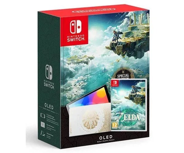 Nintendo Switch (OLED model) The Legend of Zelda: Tears of the Kingdom SE + Игра The Legend of Zelda: Tears of the Kingdom (русская версия)