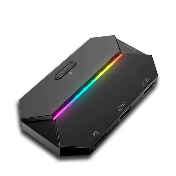 Адаптер мыши и клавиатуры BauTech G6L для Xbox PS3 PS4 Nintendo Switch чёрный (1012-280-00)