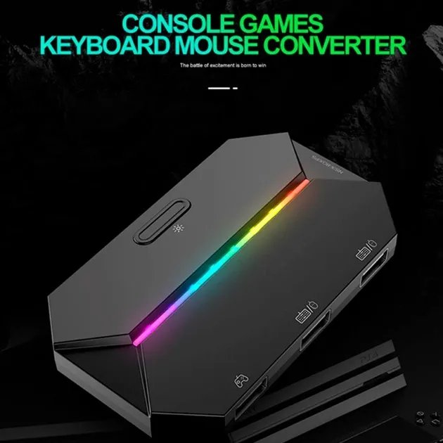 Адаптер мыши и клавиатуры BauTech G6L для Xbox PS3 PS4 Nintendo Switch чёрный (1012-280-00)