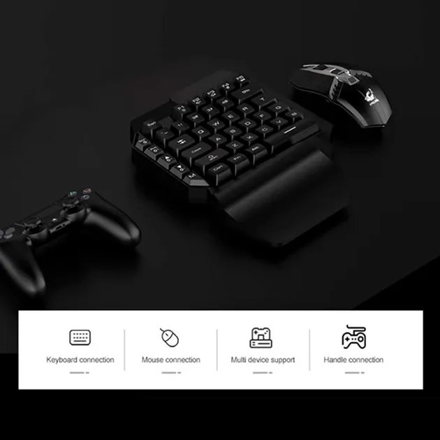 Адаптер мыши и клавиатуры BauTech G6L для Xbox PS3 PS4 Nintendo Switch чёрный (1012-280-00)
