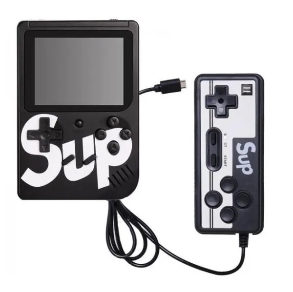 Портативна ігрова консоль із джойстиком 400 ігор Game Sup 8283 ретро black