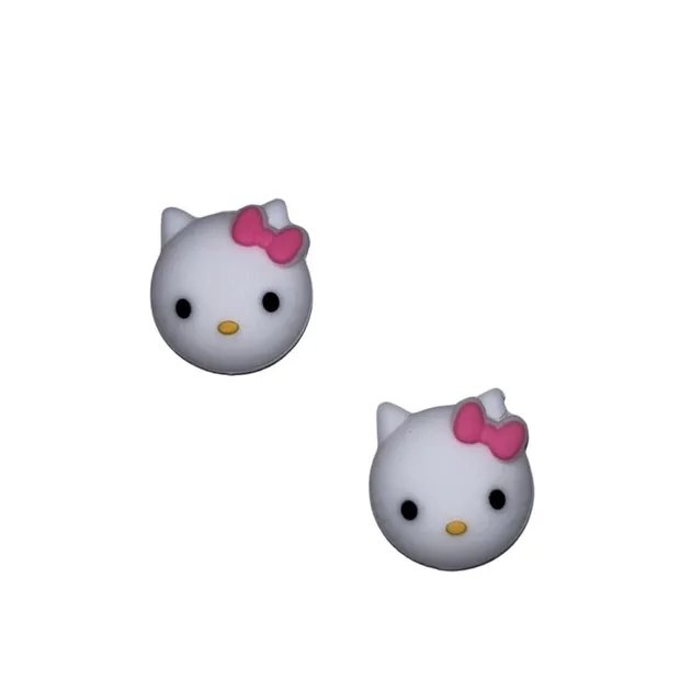 Силиконовые накладки на стики Hello Kitty для Nintendo Switch (2шт.) Type 1