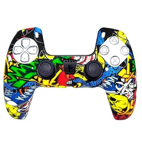Чехол на геймпад Sony DualSense PS5 Silicone Case (Color Comix)