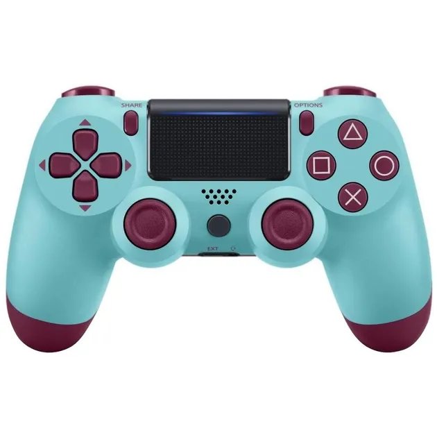 Беспроводной геймпад для приставки Play Station 4 Dualshock 4 V2 Berry Blue джойстик PS4 (135-52)