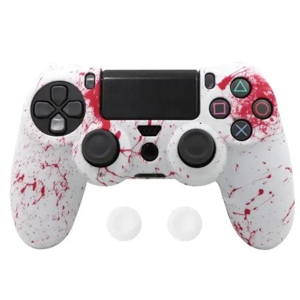 Чехол силиконовый для геймпада PS4 Dualshock 4 Bloody