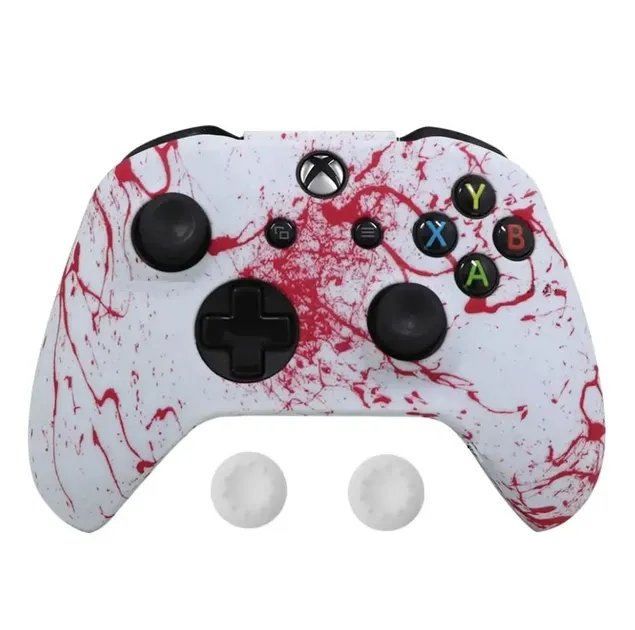 Чехол силиконовый для геймпада Xbox One - Bloody