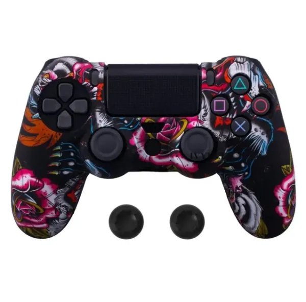 Чохол силіконовий для геймпада PS4 Dualshock 4 Black Dragon
