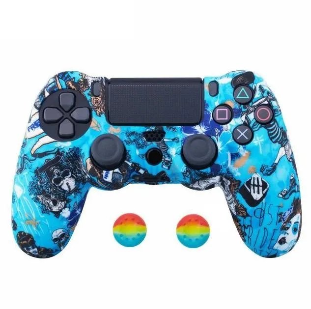Чехол силиконовый для геймпада PS4 Dualshock 4 Witch