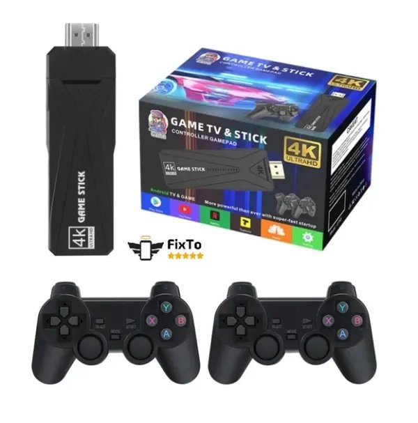 Беспроводная игровая приставка GT65 4K 64Gb 9999 игр