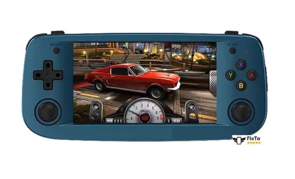 Игровая приставка портативная ретро консоль Anbernic RG503 OLED Retro Game 64 ГБ 4193 игр Синяя