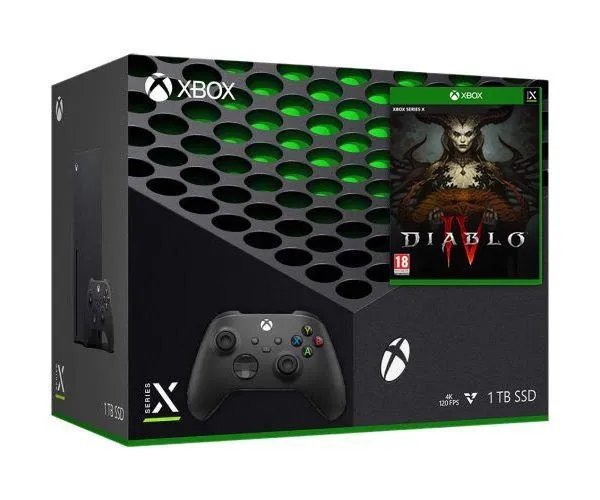 Microsoft Xbox Series X 1Tb + Diablo IV (русская версия)