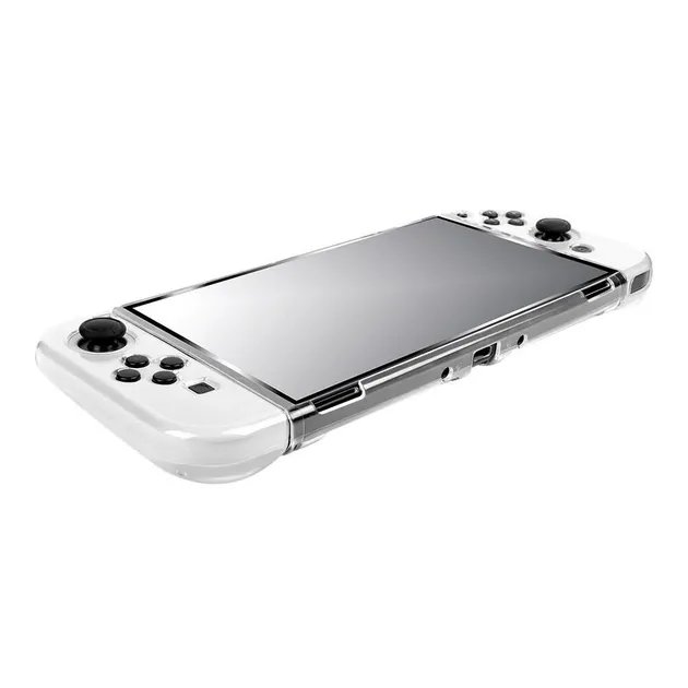 Прозрачный силиконовый защитный бампер XZT для Nintendo Switch OLED