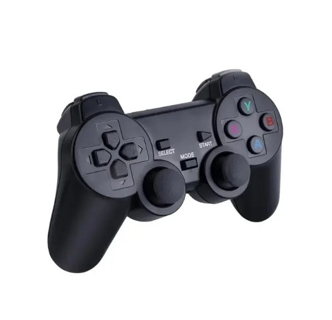 Игровая приставка M8 64G, 4К, + 2 беспроводных джойстика / Консоль для телевизора 20000 игр