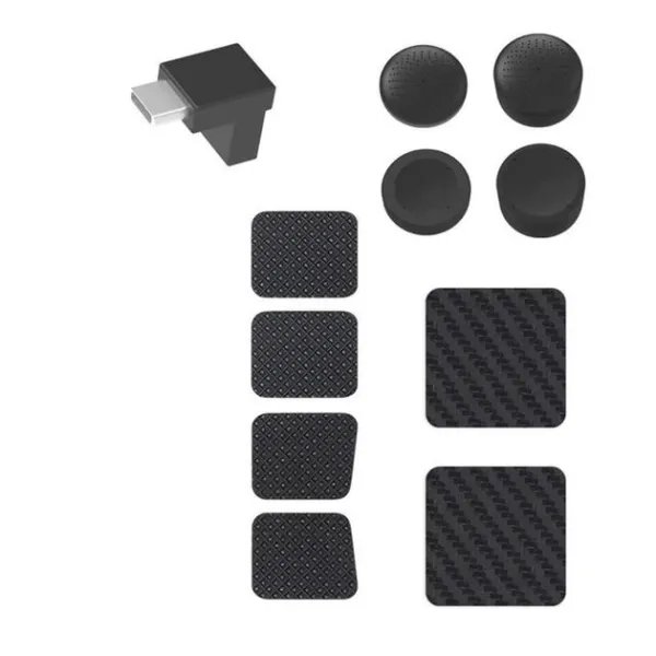 Комплект защиты 11 в 1 JYS для Steam Deck Накладки на стики / Переходник / Наклейки