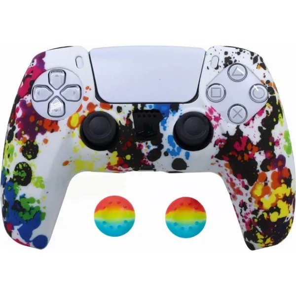 Чохол на геймпад Sony PS5 DualSense Silicone Case Graffiti A [86749]