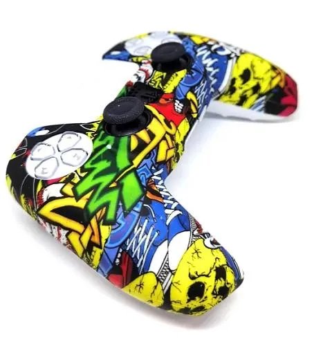 Чехол на геймпад Sony DualSense PS5 Silicone Case (Color Comix)