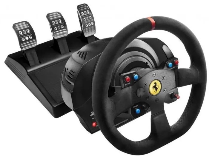 Проводной руль Thrustmaster T300 Ferrari Integral RW Alcantara edition PC/PS4/PS3 Black