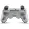 Игровой беспроводной геймпад Doubleshock PS3/PC аккумуляторный джойстик с функцией вибрации для PlayStation 3 Серебристый