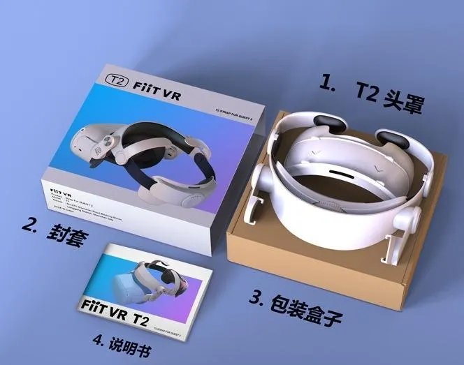 Изголовье для Oculus meta Quest 2 strap крепление ремень FiitVR T2