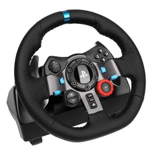 Комплект Набір 3 в 1 Logitech G29 Кермо та педалі Driving Force Racing Wheel + Важіль перемикання передач Logitech G Driving Force Shifter (для PlayStation 3/4/5 та ПК)