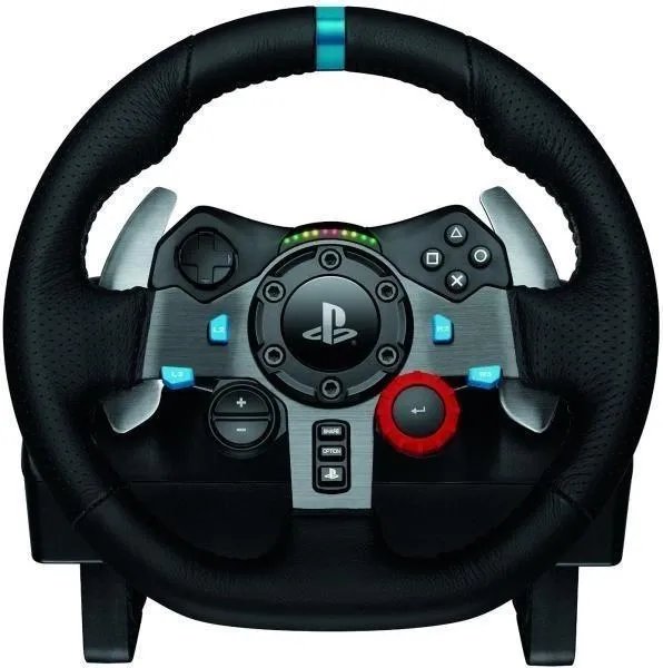 Комплект Набір 3 в 1 Logitech G29 Кермо та педалі Driving Force Racing Wheel + Важіль перемикання передач Logitech G Driving Force Shifter (для PlayStation 3/4/5 та ПК)