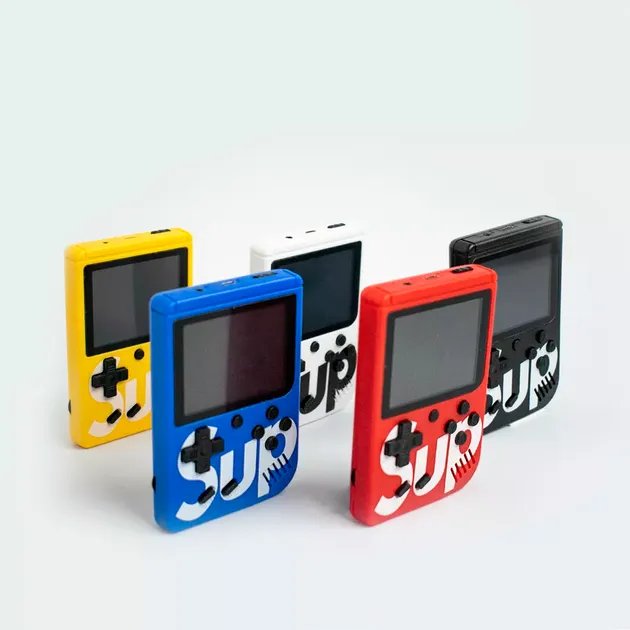 Портативная игровая приставка SUP Portable (2.6 дюйма, 400 в 1, 1020 мАч, черная)