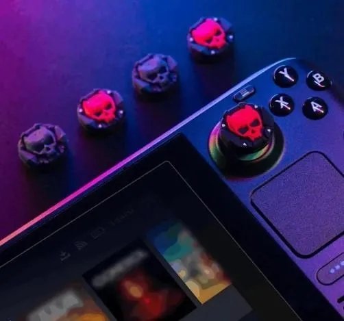 Оригинальный комплект накладок на аналоговые стики GEEKSHARE для Steam Deck / PS4 / PS5 / XBOX / Switch Pro