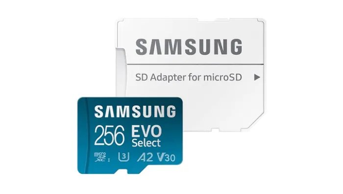 Набор Консоль Valve Steam Deck 512GB Black + Карта Памяти Samsung EVOSelect UHS-I U3 V30 A2 + SD adapter Blue
