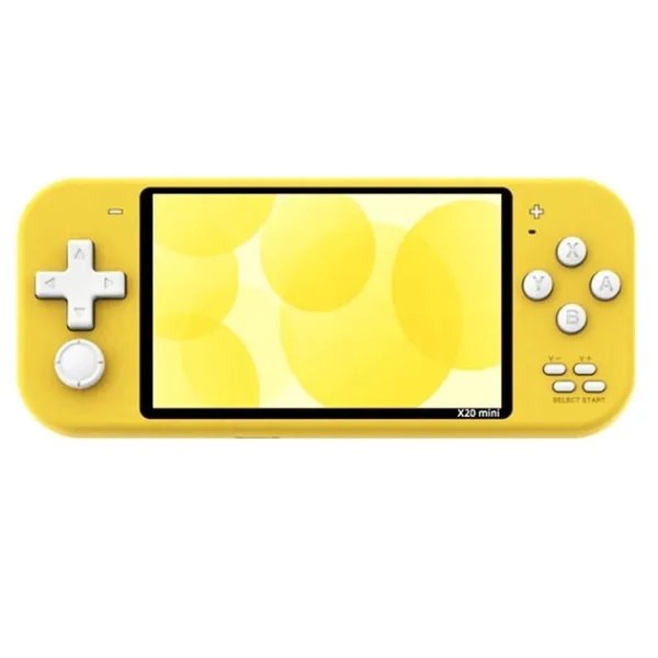 Портативная игровая приставка консоль X20 Mini 4.3 inch 1300mAh Yellow