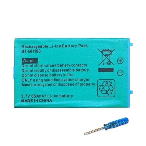 Аккумулятор батарея для Nintendo GBA SP Gameboy Advance, BT-GH188, AGS-003, AGS-001