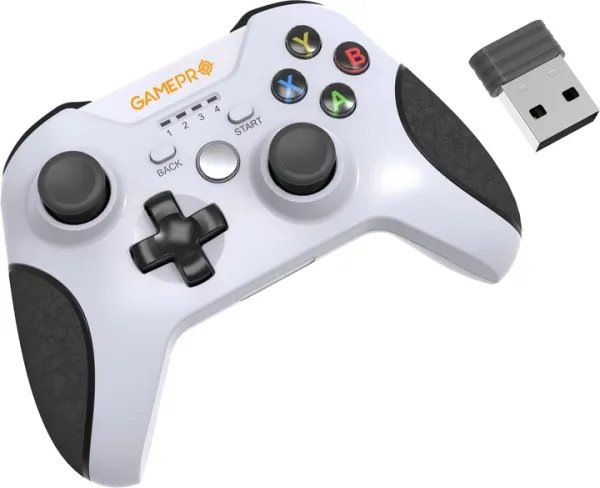 Беспроводной геймпад GamePro MG650W White-Black