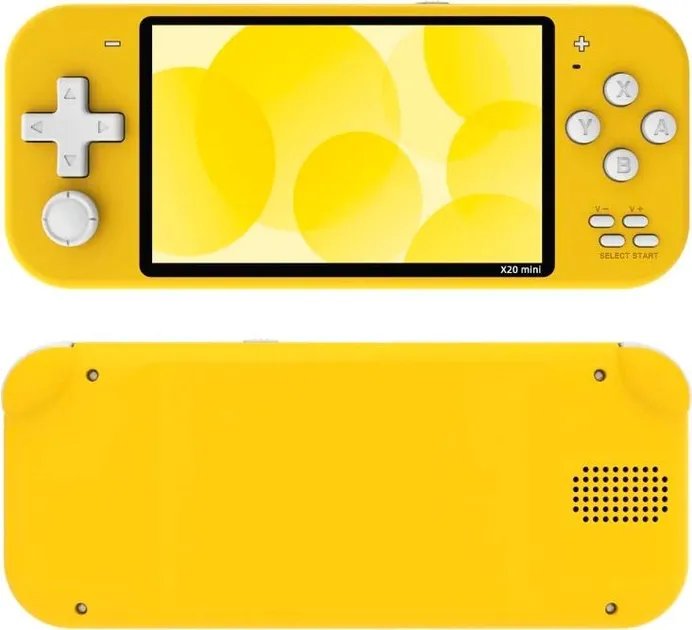 Ретро игровая приставка Faxiang X20 Mini Game Console 2500 в 1 Yellow [87115]