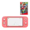 Набор Консоль Nintendo Switch Lite 32GB (045496453176) Coral + Игра Super Mario Odyssey Русские Субтитры