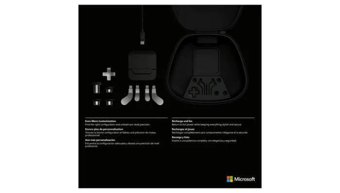 Набор Microsoft Xbox Series Complete Component Pack (4Z1-00002) Black