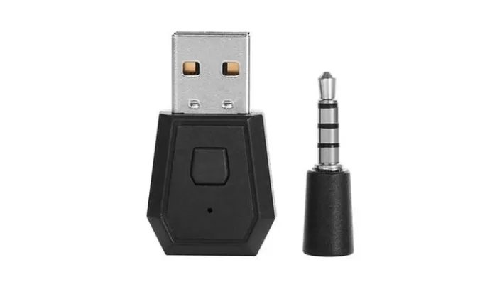 Адаптер Бездротовий RMC PlayStation 4 Headsets Receiver USB - Jack 3.5 Black