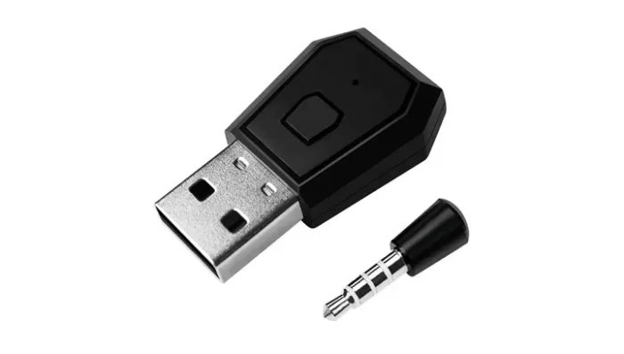 Адаптер Бездротовий RMC PlayStation 4 Headsets Receiver USB - Jack 3.5 Black