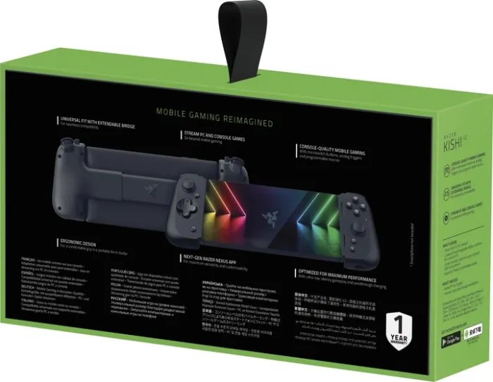 Универсальный геймпад Razer Kishi V2 для Android Черный (RZ06-04180100-R3M1)