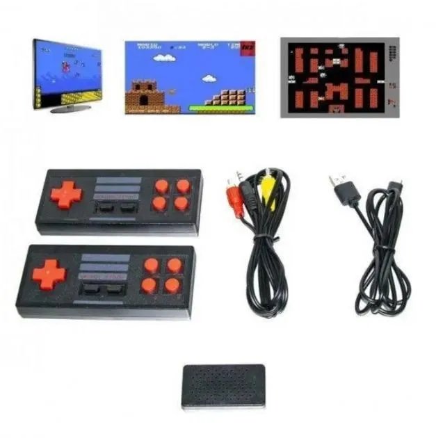 Приставка на 620 игр Extreme Mini Game Box с 2 беспроводными джойстиками
