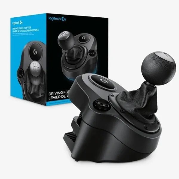 Шифтер Важіль Ігровий Контролер Logitech Driving Force Shifter Коробка Перемикання Передач для Рулів G29 (PC XBox PS3 PS4 PS5 ) Black