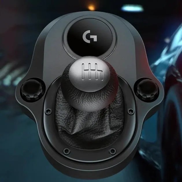 Шифтер Важіль Ігровий Контролер Logitech Driving Force Shifter Коробка Перемикання Передач для Рулів G29 (PC XBox PS3 PS4 PS5 ) Black