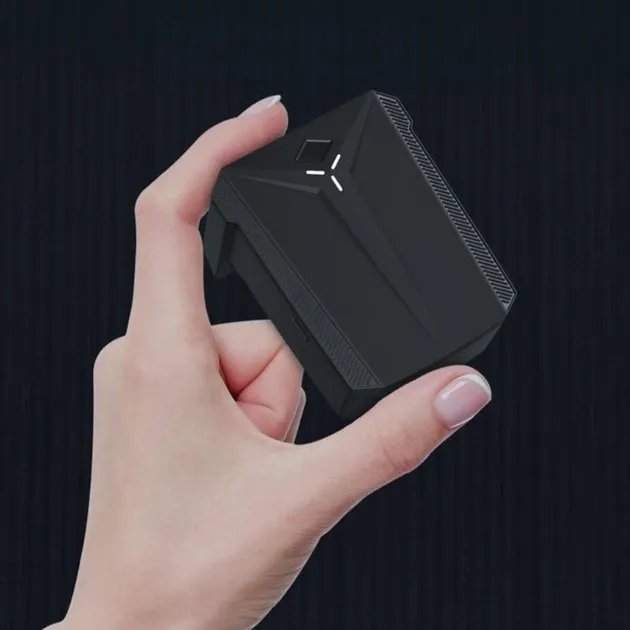 Бесшумный портативный кулер с аккумулятором JSAUX для охлаждения Steam Deck