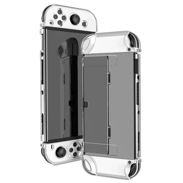 Чехол-накладка Transparent для Nintendo Switch OLED (Прозрачный)