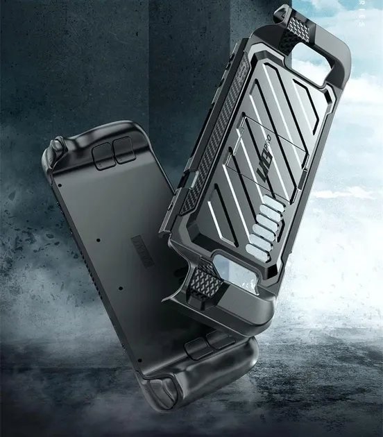 Захисний протиударний чохол бампер SUPCASE UBpro для Steam Deck / Black