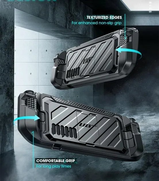 Захисний протиударний чохол бампер SUPCASE UBpro для Steam Deck / Black