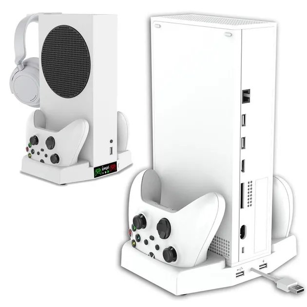 Док-станция вертикальная Ipega для XBox Series S зарядная с охлаждением