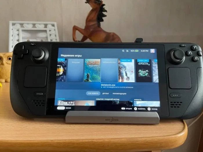 Док-станция 10в1 100W с куллером охлаждения для Steam Deck|iOS|iPad|Android (HDMI 4K/ Gigabit Ethernet/ 5хUSB 3.0/ USB-C/SD/TF Card)