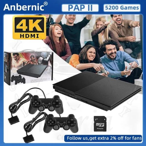 Anbernic PAP II 4K/HDMI видеоигровая консоль