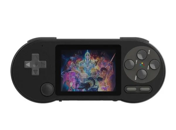 Портативная игровая приставка DATA FROG SF2000 6000 игр IPS 3" RAM 1GB 1500mAh Tupe-C Комплектация №1 / Черный